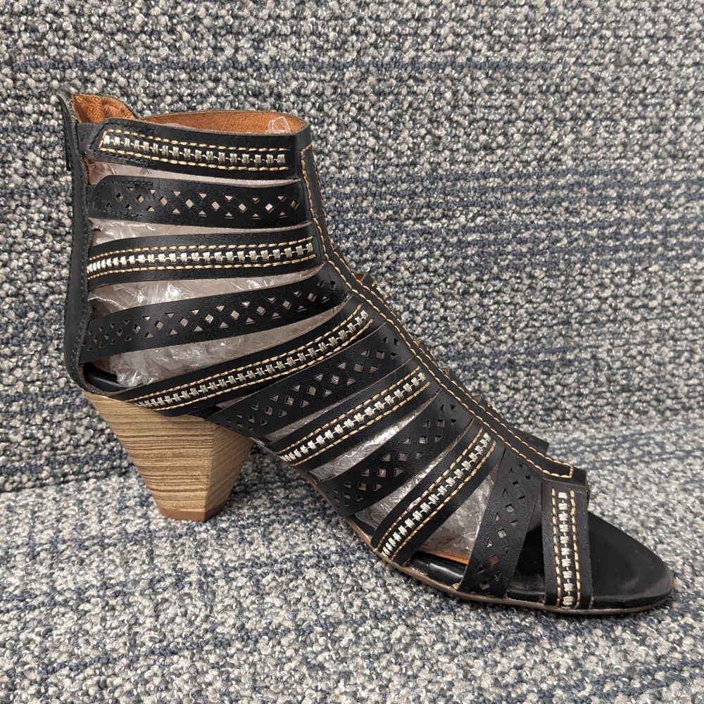 Pikolinos Java Leather Heeled Gladiator Sandals S… - image 3